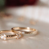 Handgraverad Goldie med Diamanter