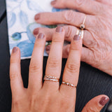 Hilda Ring med Smaragder och Diamanter