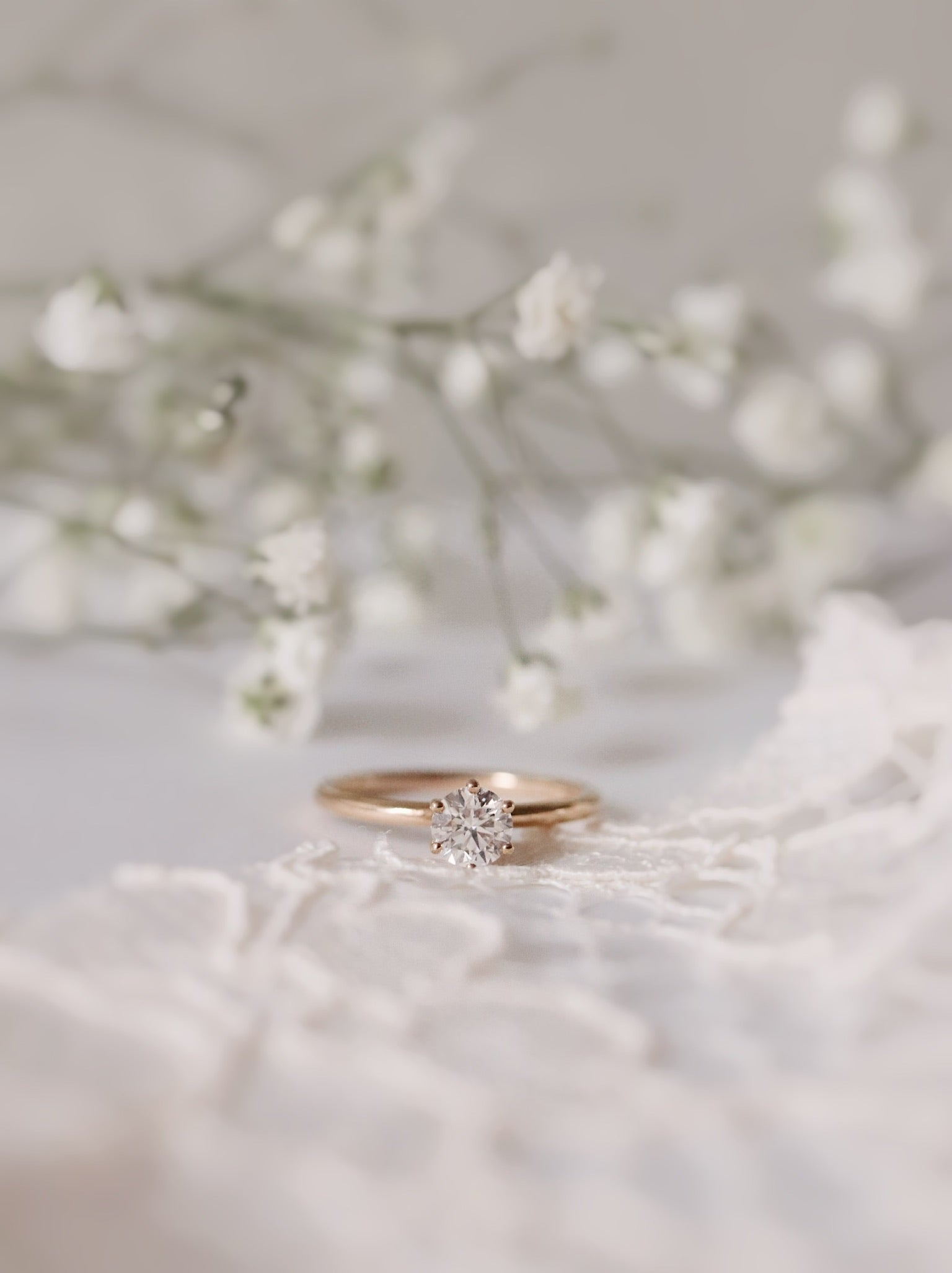 Klassiska Diamantsolitärringar