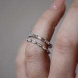 Minimalistic Baguette Diamond Band