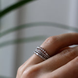 Amelia's Minimalistic Baguette Brilliant Band - Top Covered