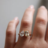 Alessia's Toi et Moi Ring with Sapphires (3.10 CT)