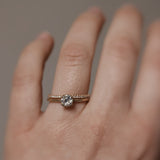 Antique Diamond Solitaire - Old European Cut (Round)