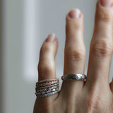 Amelia's Minimalistic Baguette Brilliant Band - Top Covered