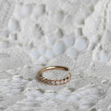 Astrid Vintage Diamond Hoop (Ny!)