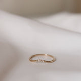 Five Dots Top Ring