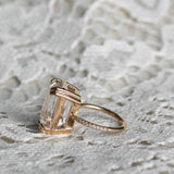 Mormors Ring med Vit Topas