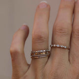 Handgraverad Goldie med Diamanter