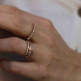Handgraverad Goldie med Diamanter