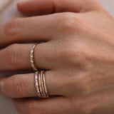 Handgraverad Goldie med Diamanter