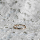 Lily Tiny Diamond Drop Ring