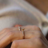 Not At All Tiny Diamond Ring