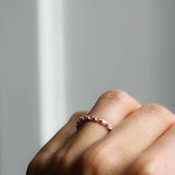 Oval Petite Diamond Band (1.0 CT)