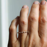 Oval Petite Diamond Band (1.0 CT)