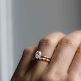 Oval Petite Diamond Band (1.0 CT)
