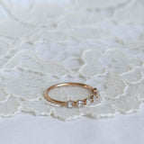 Oval Petite Diamond Band - Topptäckt (Ny!)
