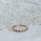 Oval Petite Diamond Band - Topptäckt (Ny!)