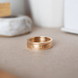His Clean Stacker Ring