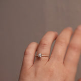 Solitaire Petite Sparkle Ring