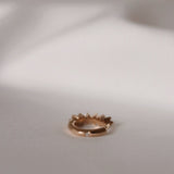 Vintage Style Diamond Huggie