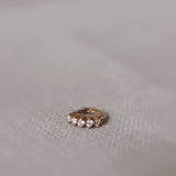 Vintage Style Diamond Huggie