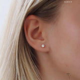 Klassiska Diamantsolitärörhängen