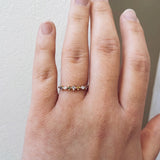 Finished: Pastel Rainbow Hilda Ring