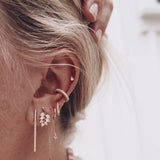 Tulum Leaf Earstud