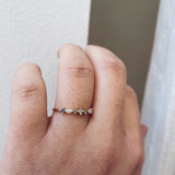Finished: Pastel Rainbow Hilda Ring
